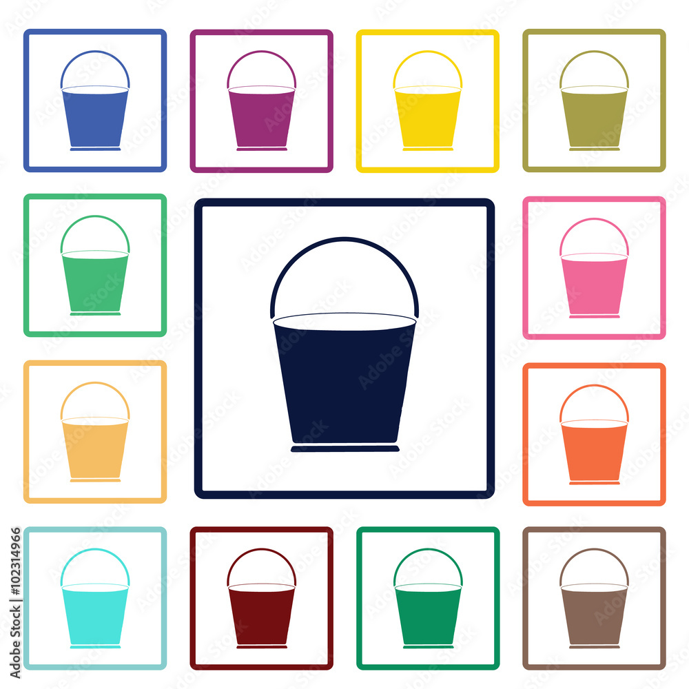 bucket icon