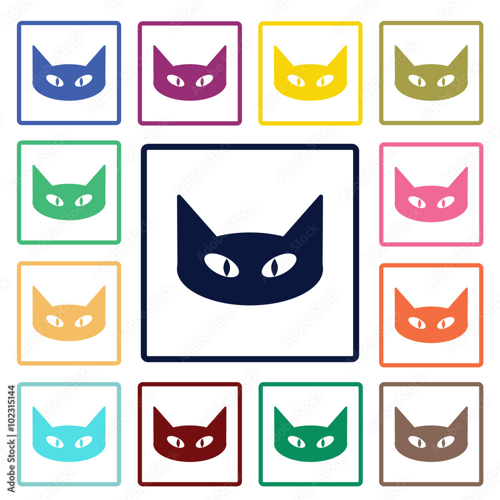 Fototapeta cat icon