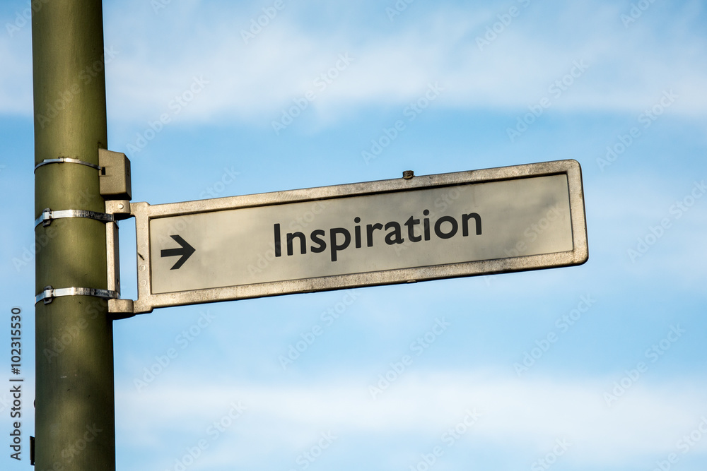 Fototapeta premium Schild 67 - Inspiration