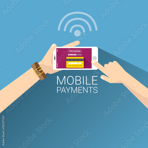 Flsmartphone processing of mobile payments 