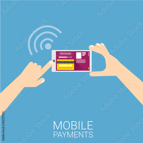 Flsmartphone processing of mobile payments 