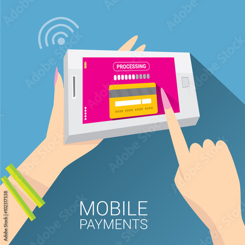 Flsmartphone processing of mobile payments 