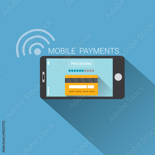 Flsmartphone processing of mobile payments 