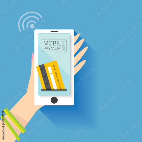 Flsmartphone processing of mobile payments 