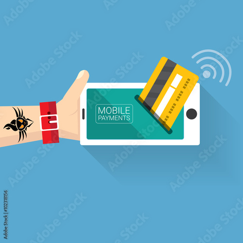 Flsmartphone processing of mobile payments 