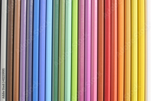 pencils colored 
