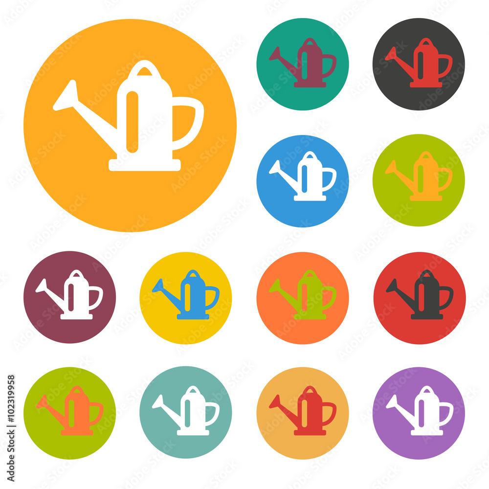 garden watering icon garden watering icon