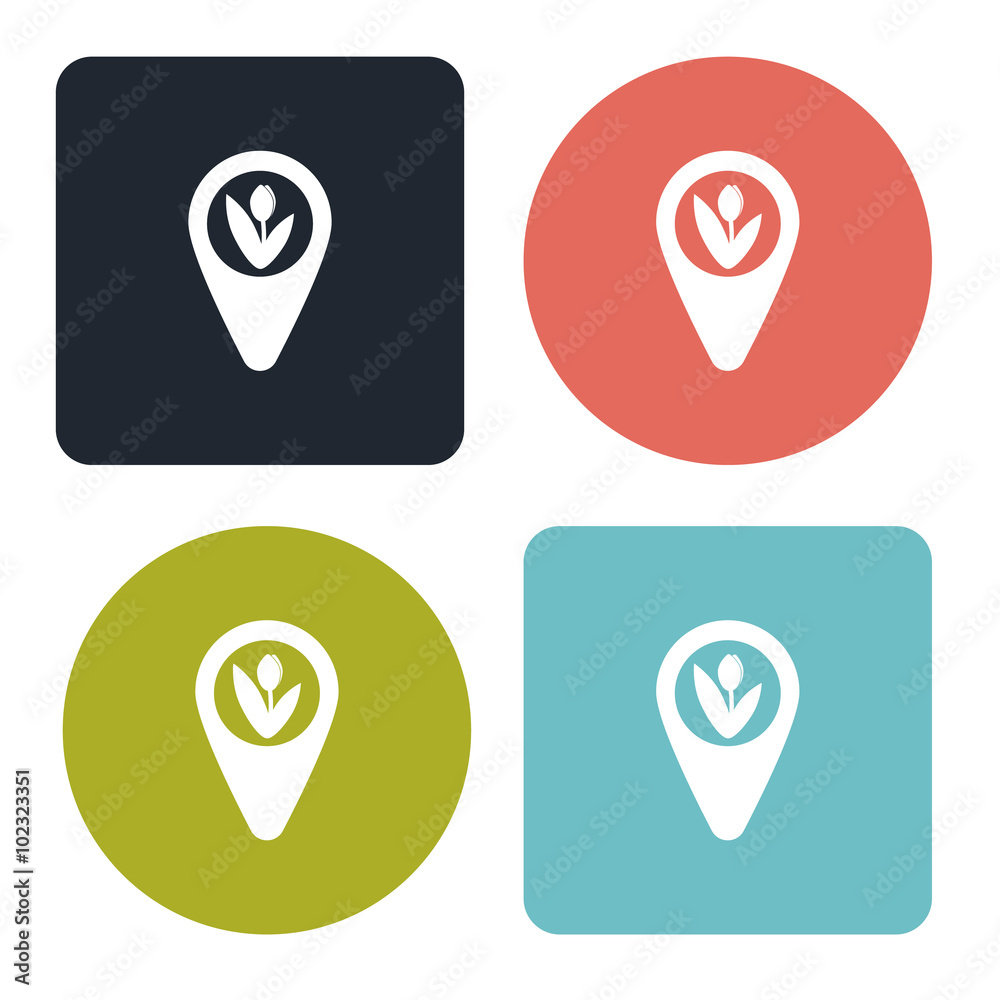 farm map icon farm map icon
