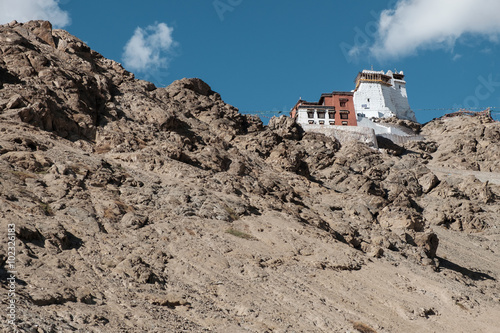 castle at tesmo, Ladakh, India photo