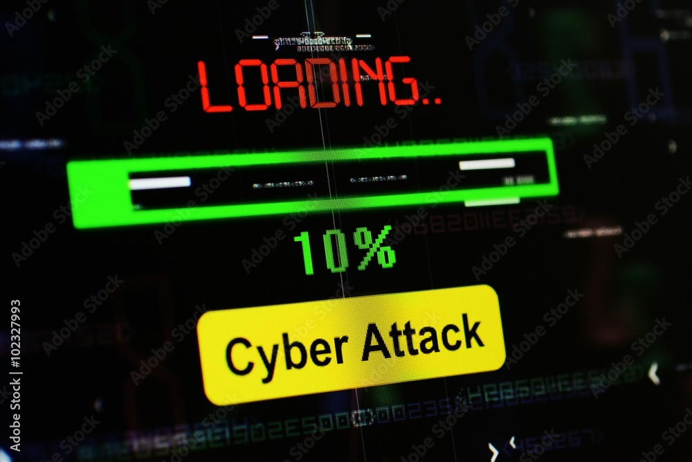 Loading cyber attack