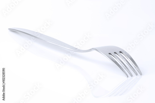 single metal fork