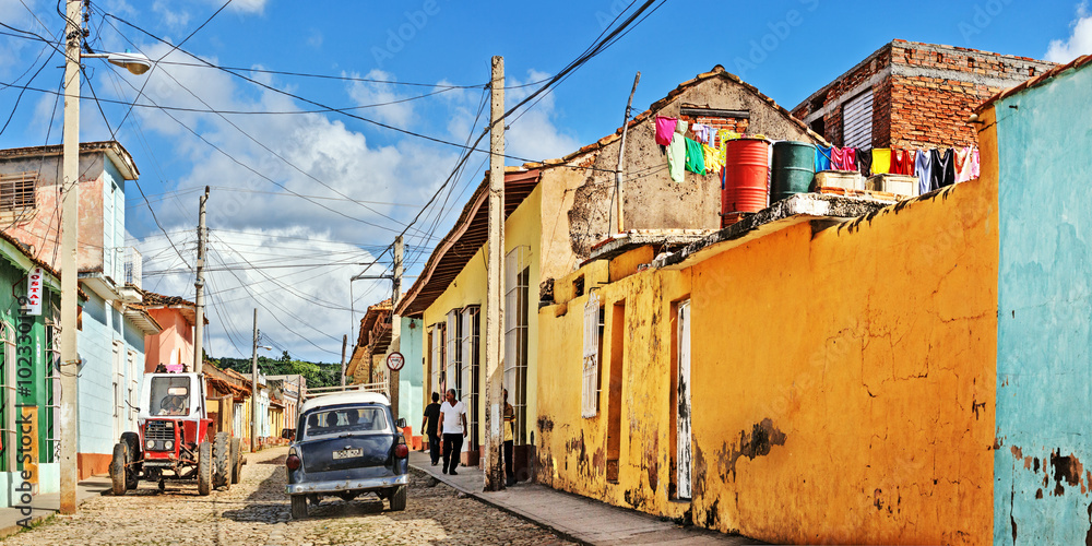 Cuba, Trinidad, Street Scene