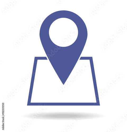 Map pin icon