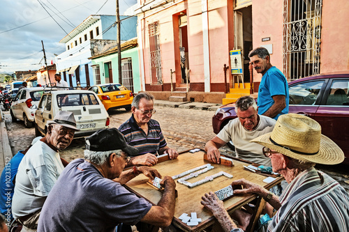 Cuba, Trinidad, Domino Players