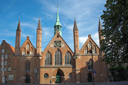 Das alte Hospital zum Heiligen Geist in Lübeck