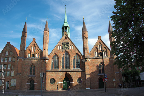 Das alte Hospital zum Heiligen Geist in Lübeck photo