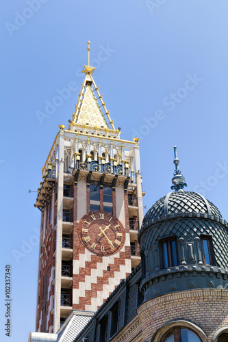 Clock Tower in the center of Batumi