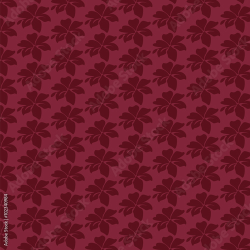 Natural floral ornament. Vector