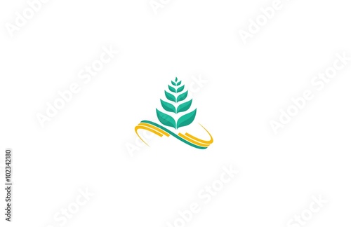 leaf bussines logo