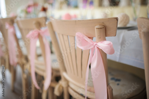 birthday or baby shower decor chairs