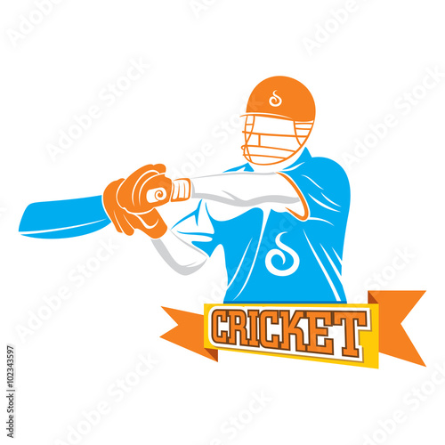 batsmen ready to hit off drive position design