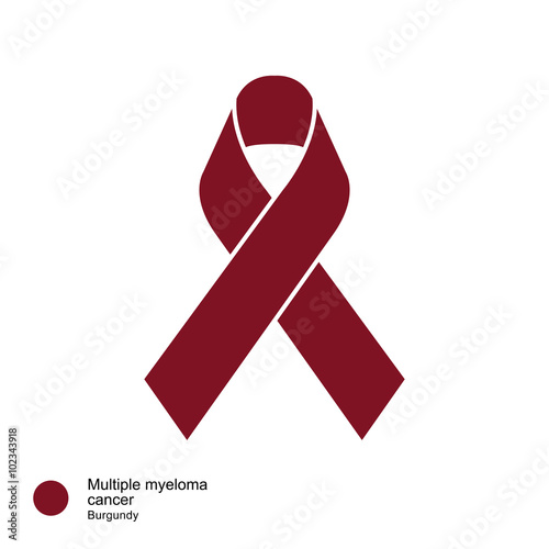 multiple myeloma ribbon vector