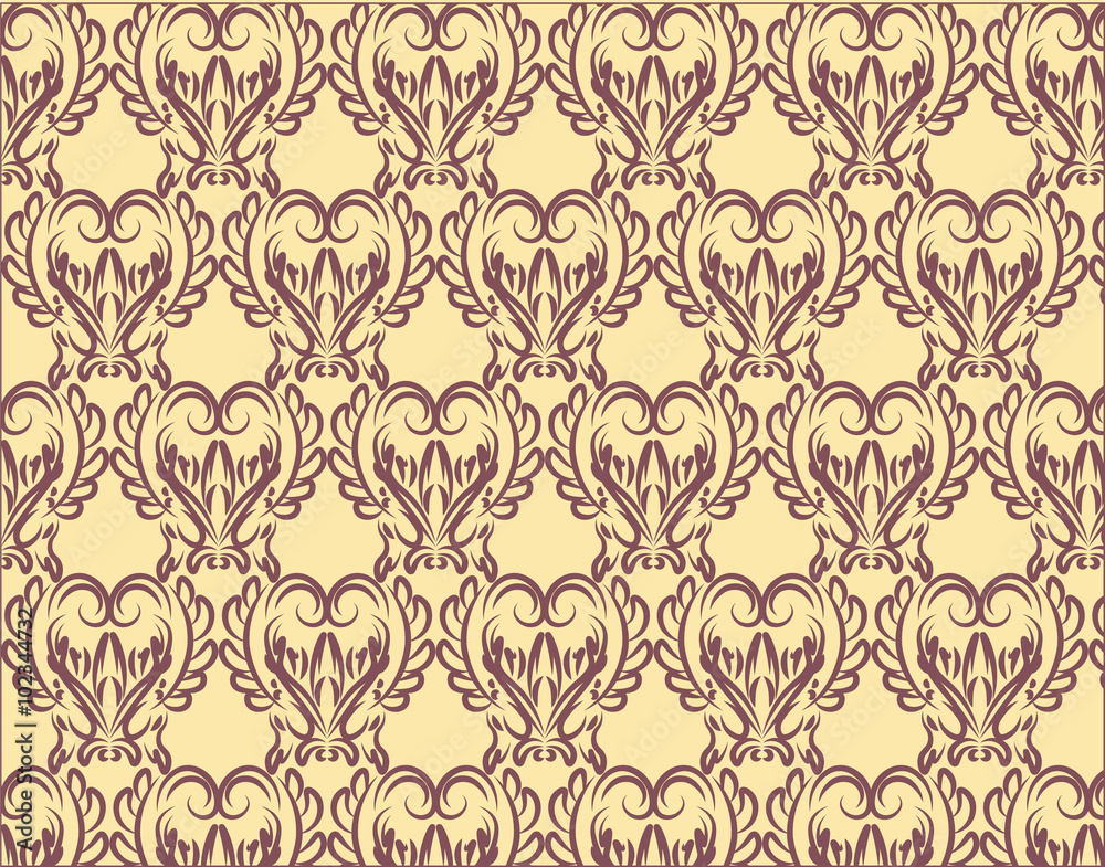 Royal abstract ornament pattern. Vector Royal abstract ornament pattern. Vector