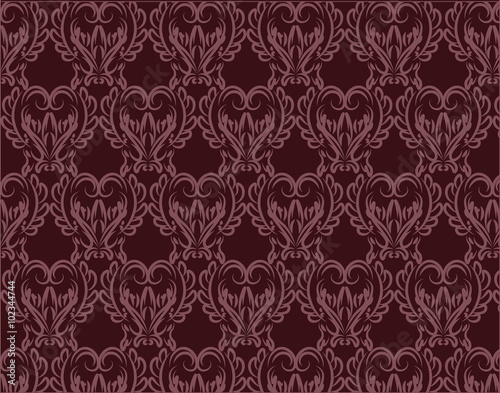 Royal abstract ornament pattern. Vector