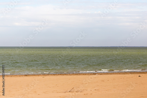 Lake Shardara. Kazakhstan