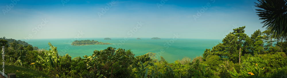 scenery of the sea ,panorama