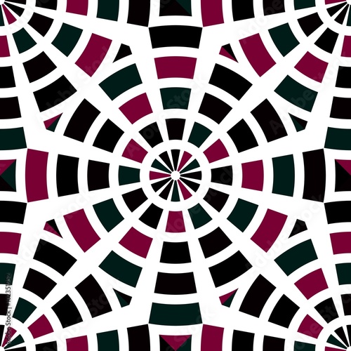 Seamless geometric pattern background