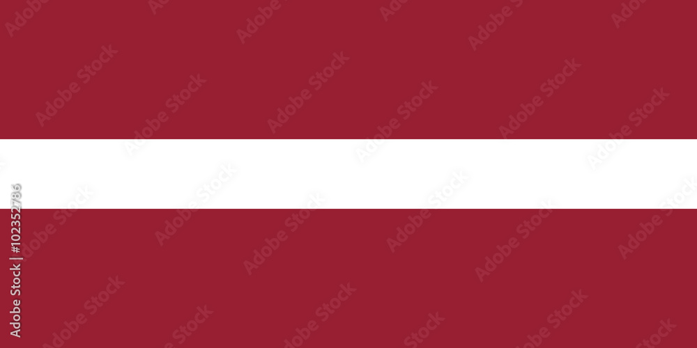 Flag of Latvia - obrazy, fototapety, plakaty 