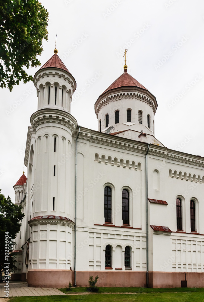  Russian Orthodox church of Holy Mother of God, Like Orthodox Cathedral of the Theotokos, Vilnius, Lithuania