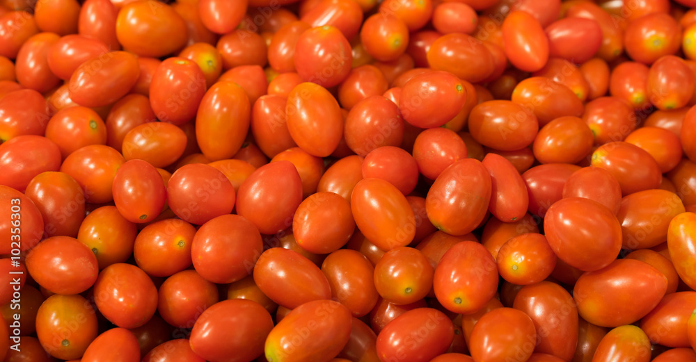 Red grape tomato background, two clipping paths included Red grape tomato background, two clipping paths included