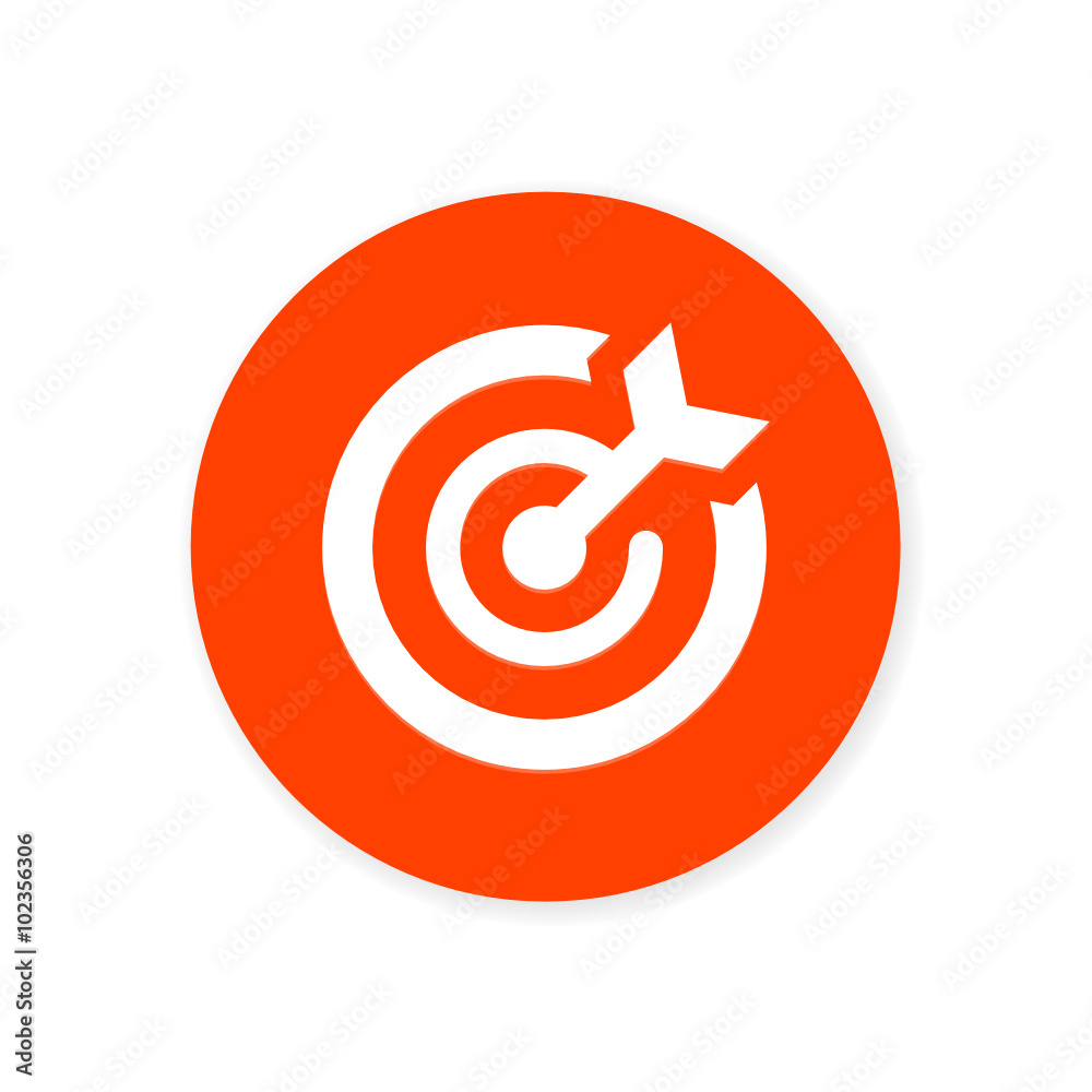 Orange Flat App Icon Orange Flat App Icon