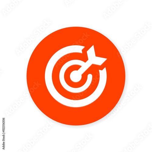Orange Flat App Icon