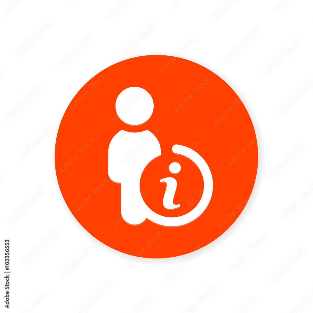 Orange Flat App Icon Orange Flat App Icon