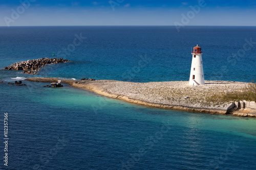 Lighthouse in Nassau, Bahamas