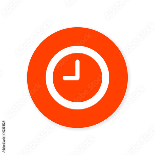 Orange Flat App Icon