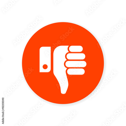 Orange Flat App Icon