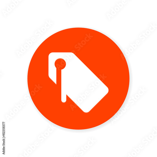 Orange Flat App Icon