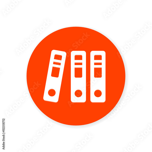 Orange Flat App Icon