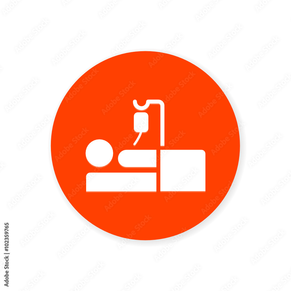 Orange Flat App Icon