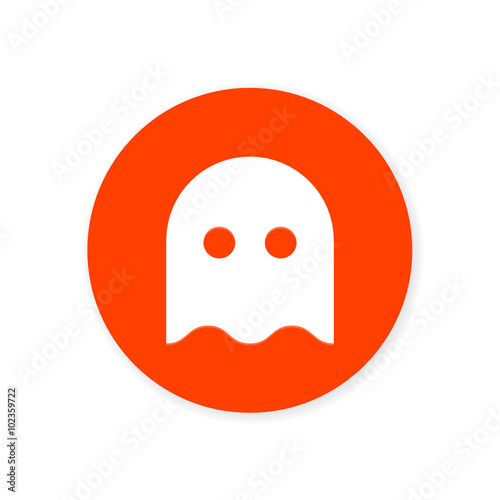 Orange Flat App Icon