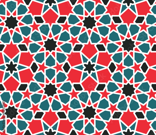 Arabesque seamless pattern.