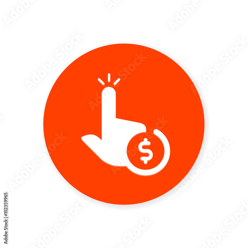 Orange Flat App Icon