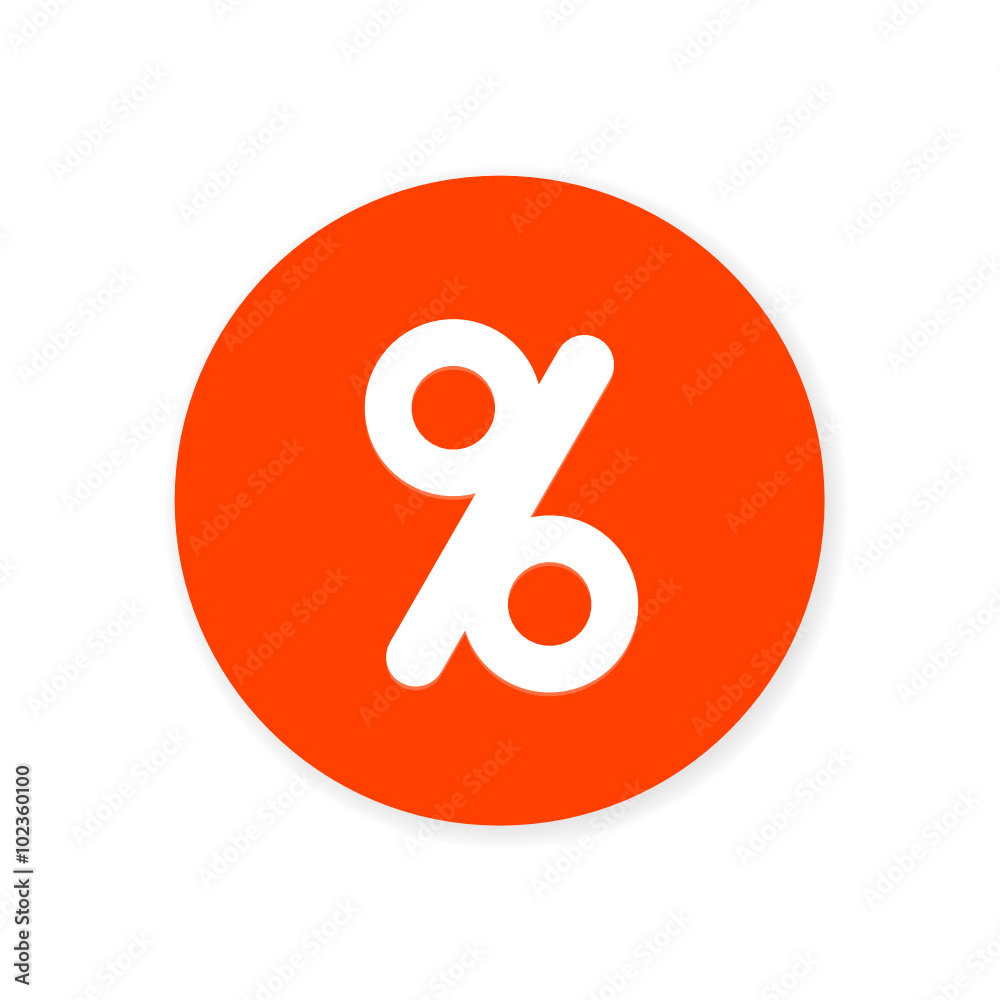 Orange Flat App Icon