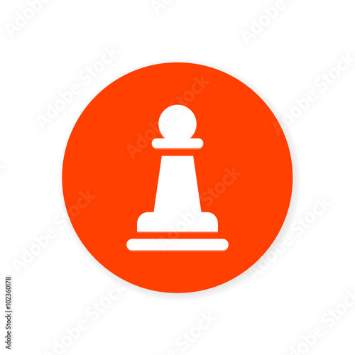 Orange Flat App Icon