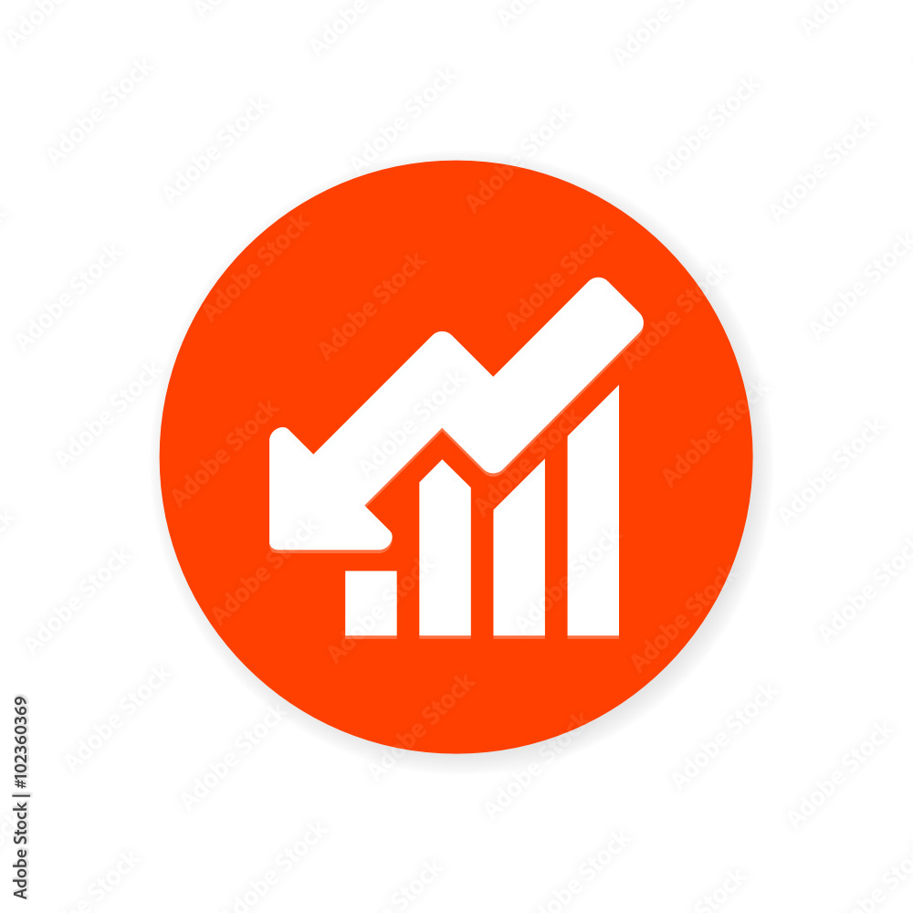Orange Flat App Icon Orange Flat App Icon