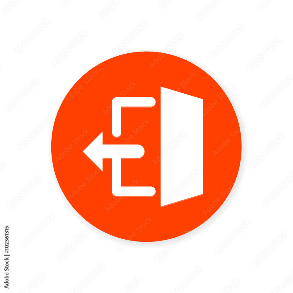 Flat Design App Button Flat Design App Button